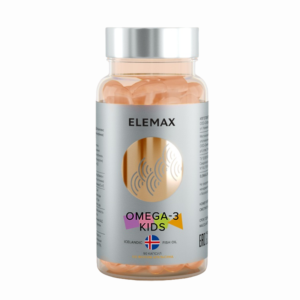 фото упаковки Elemax Omega-3 Kids