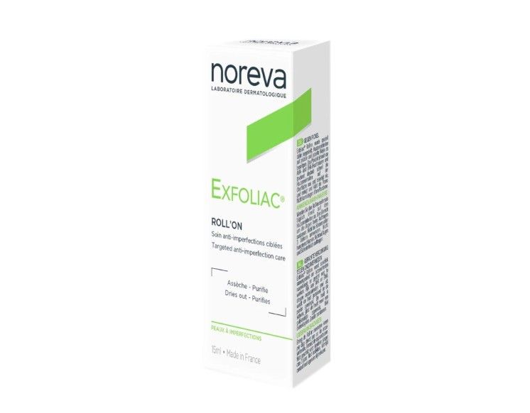 фото упаковки Noreva Exfoliac Карандаш роликовый локального действия