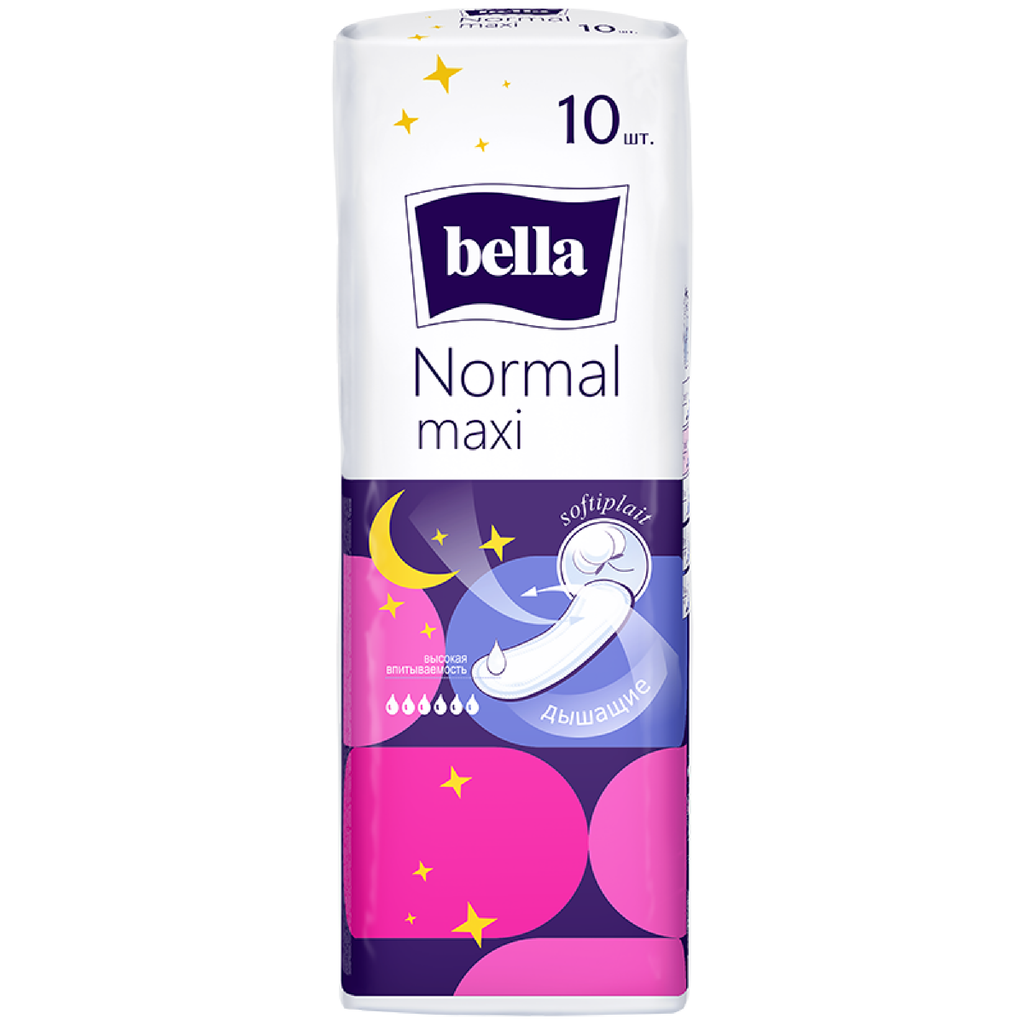 фото упаковки Bella Normal Maxi Прокладки