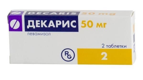 Декарис, 50 мг, таблетки, 2 шт.