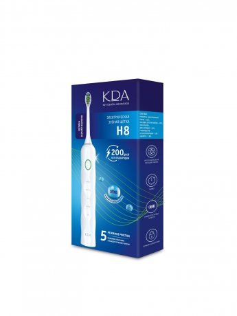 фото упаковки КДА электрическая зубная щетка H8