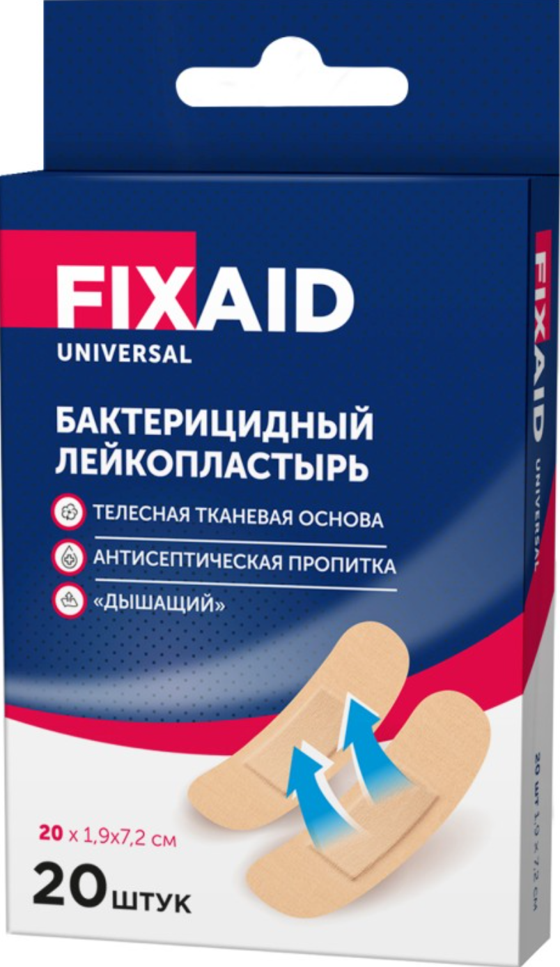 фото упаковки Fixaid Elastic Universal Лейкопластырь универсальный