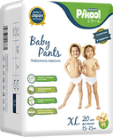 Pikool Premium Подгузники-трусики детские, XL, 15-25кг, 20 шт.