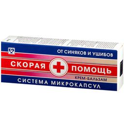 Скорая помощь крем-бальзам от синяков и ушибов