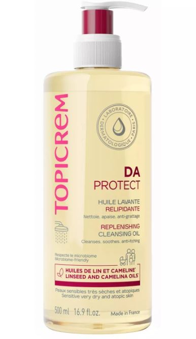Topicrem DA Protect Масло очищающее липидовосстанавливающее, масло, 500 мл, 1 шт.