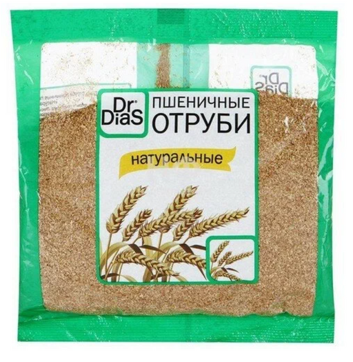 Dr.DiaS Отруби пшеничные, 200 г, 1 шт.