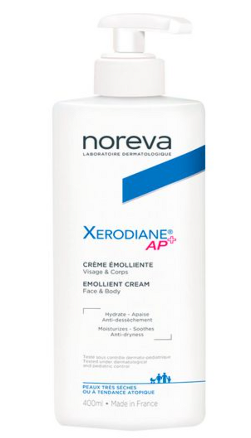 Noreva Xerodiane AP+ Крем-эмольянт для лица и тела, для взрослых и детей с рождения, 400 мл, 1 шт.